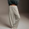 Adanola Modal Cotton Pants - Grey Melange