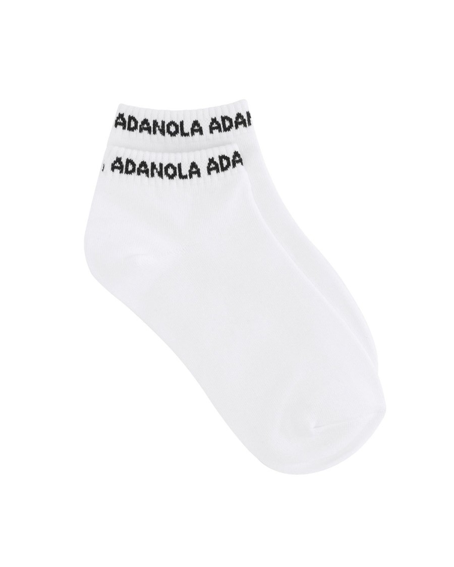 Adanola Ankle Socks - White