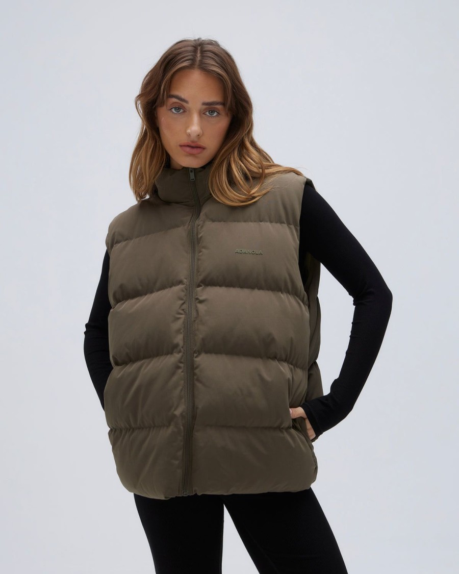 Adanola Padded Gilet - Green