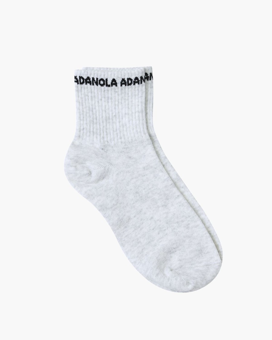 Adanola Mid-Length Socks - Grey