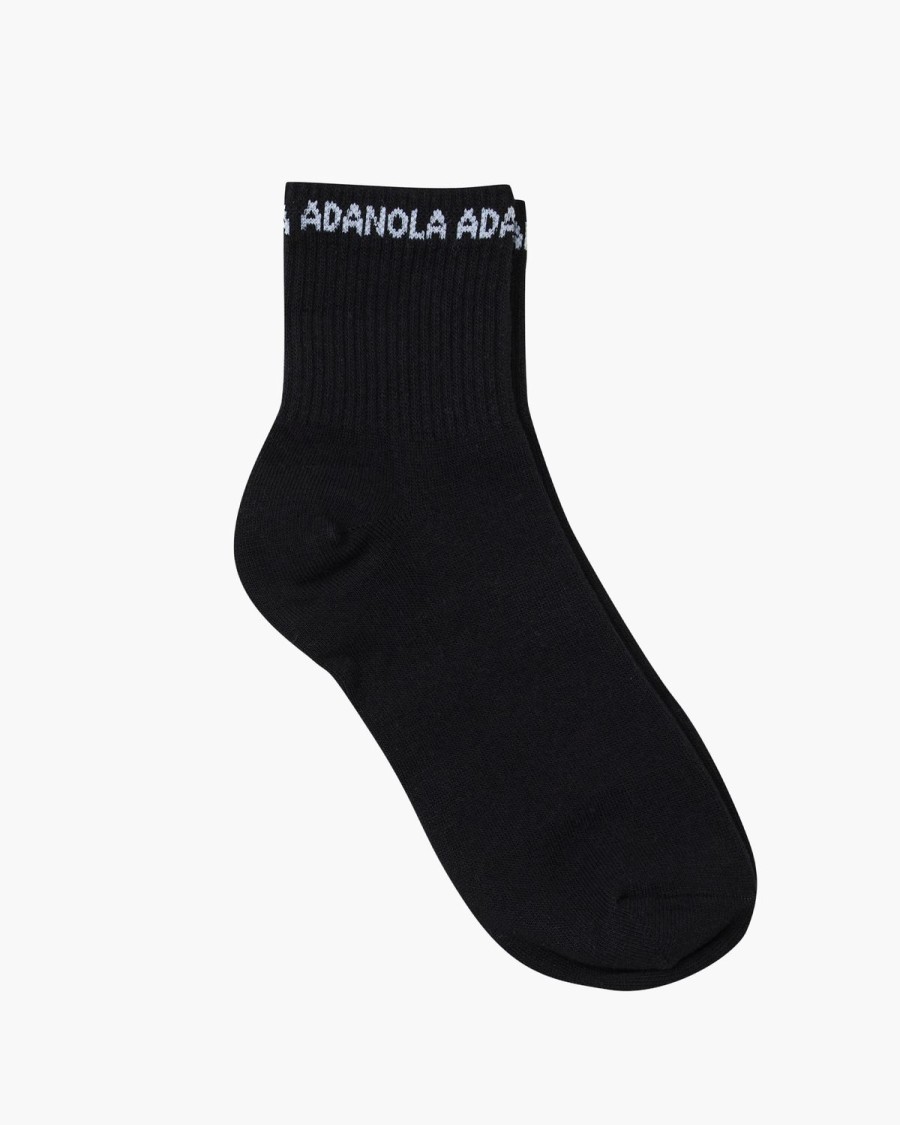 Adanola Mid-Length Socks - Black