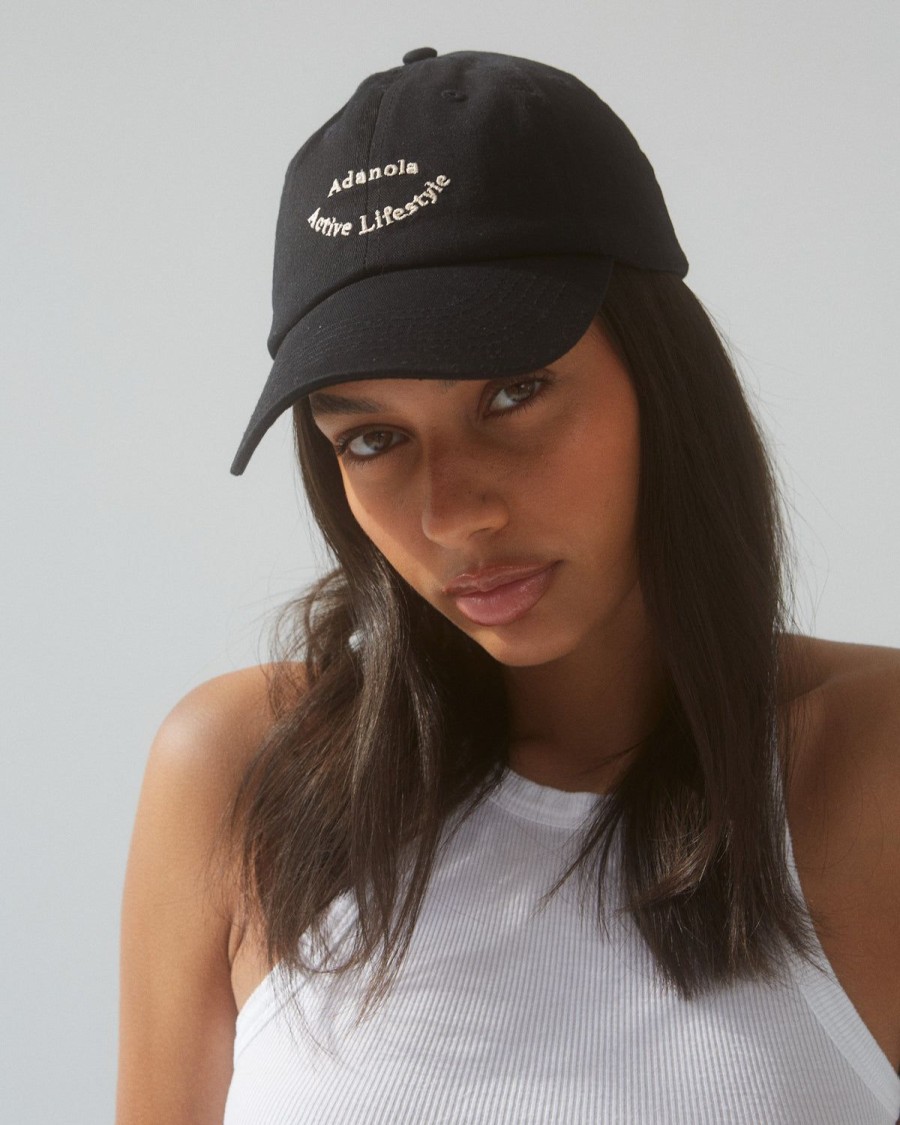 Adanola Active Lifestyle Cap - Black/Nude