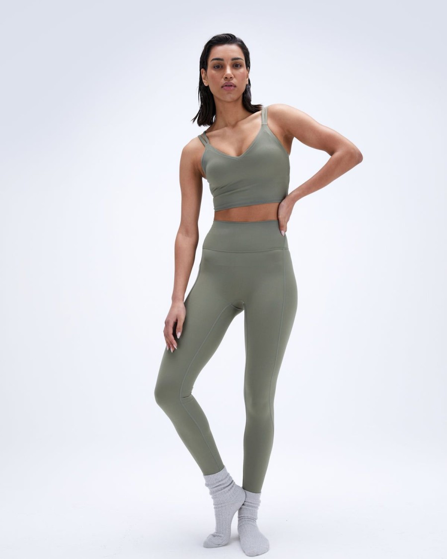 Adanola Ultimate Pocket Leggings - Olive Green