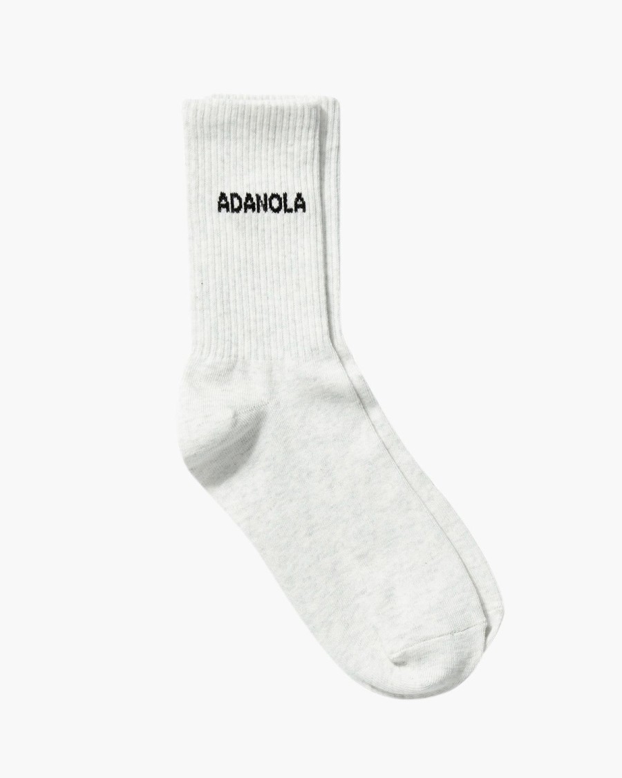 Adanola Socks - Light Grey Melange