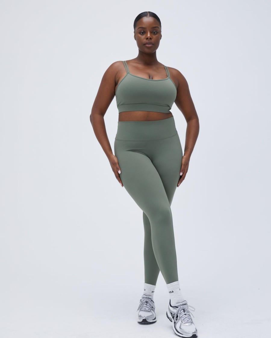 Adanola Ultimate Leggings - Khaki Green