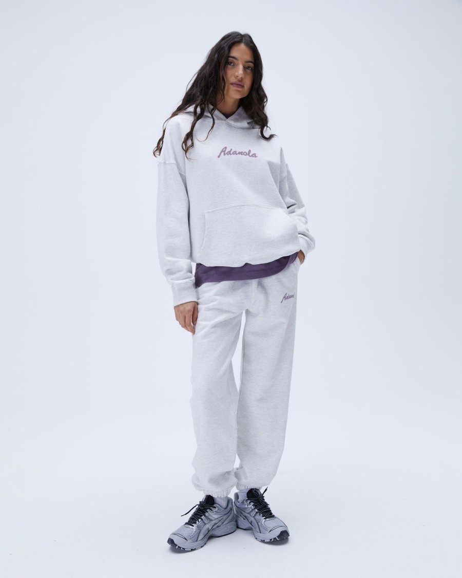 Adanola Freehand Sweatpants - Light Grey Melange