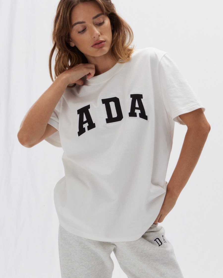 Adanola Ada Short Sleeve Oversized T-Shirt - White