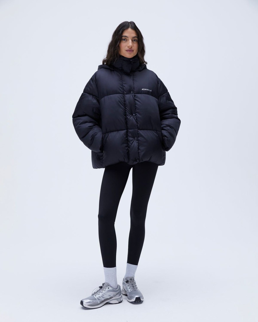 Adanola Oversized Puffer Jacket - Black