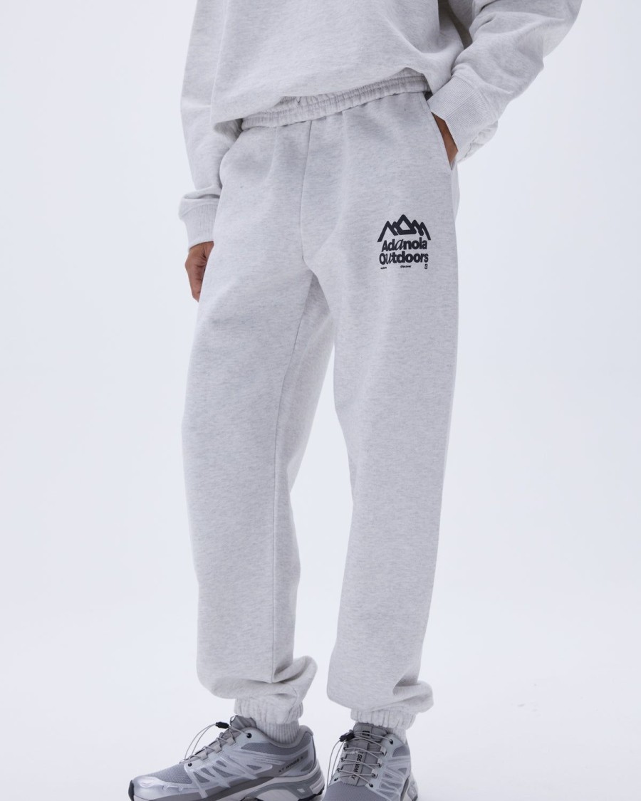 Adanola Discover Sweatpants - Light Grey Melange