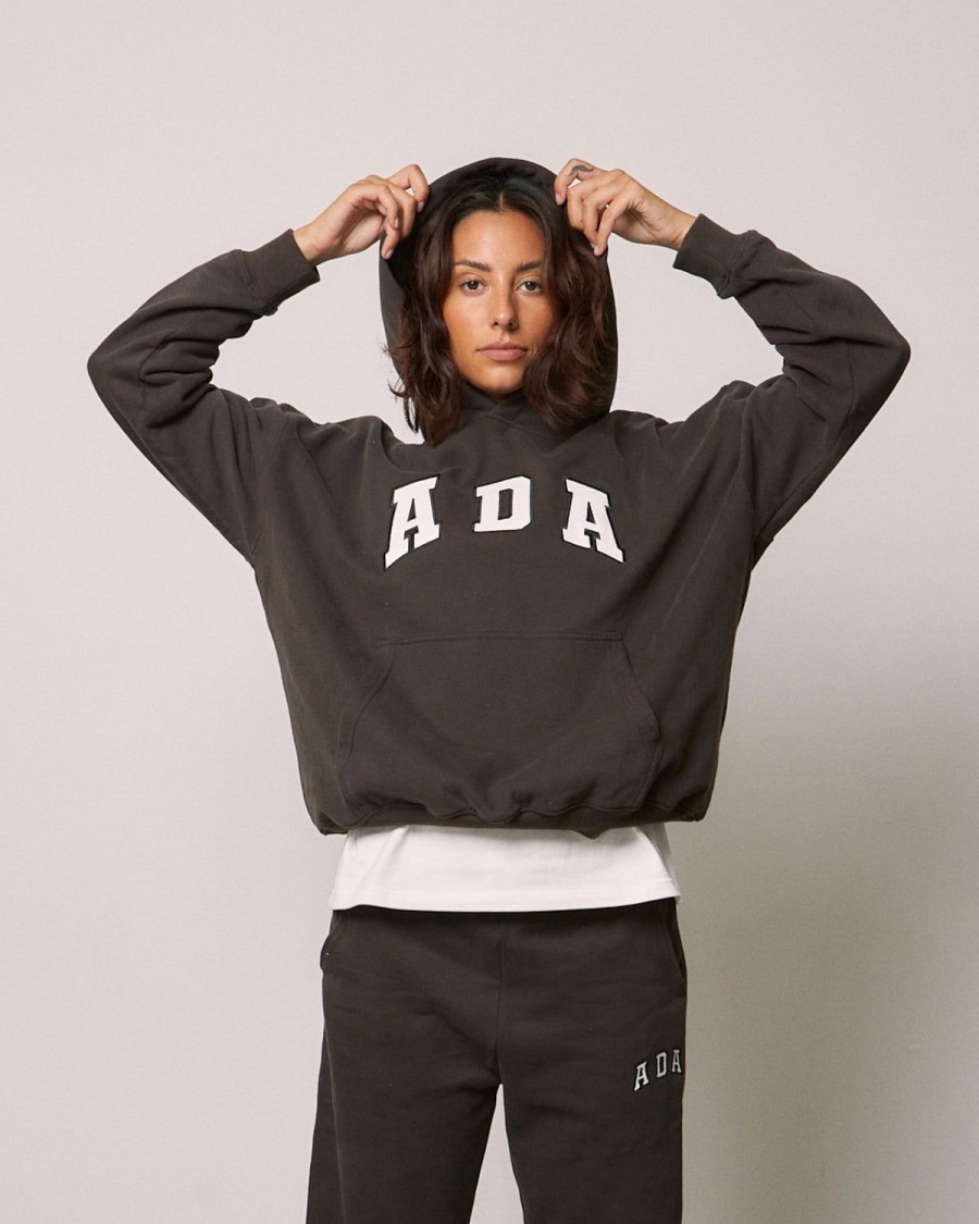 Adanola Ada Oversized Hoodie - Coffee Bean