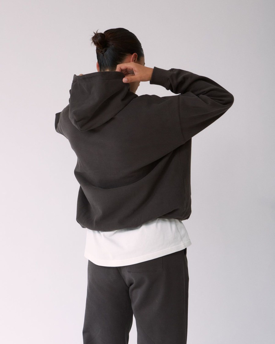 Adanola Ada Oversized Hoodie - Coffee Bean