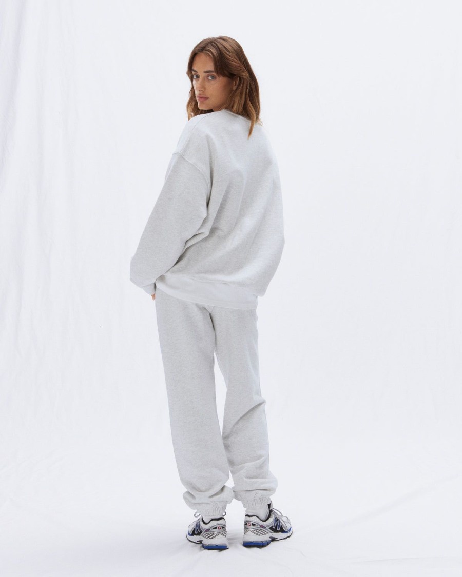 Adanola Ada Sweatpants - Light Grey Melange