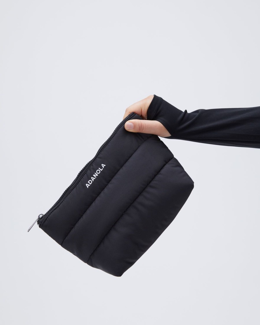 Adanola Puffer Pouch - Black