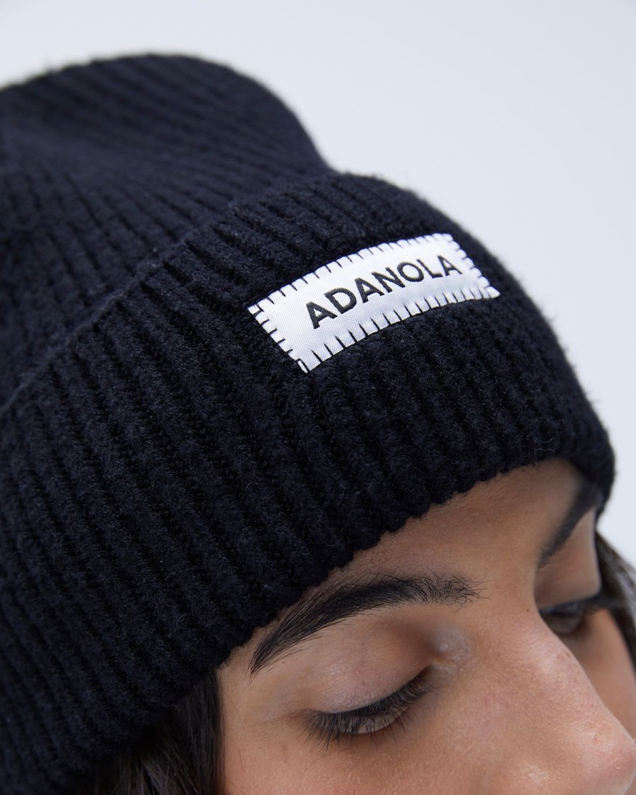 Adanola Knit Beanie - Black