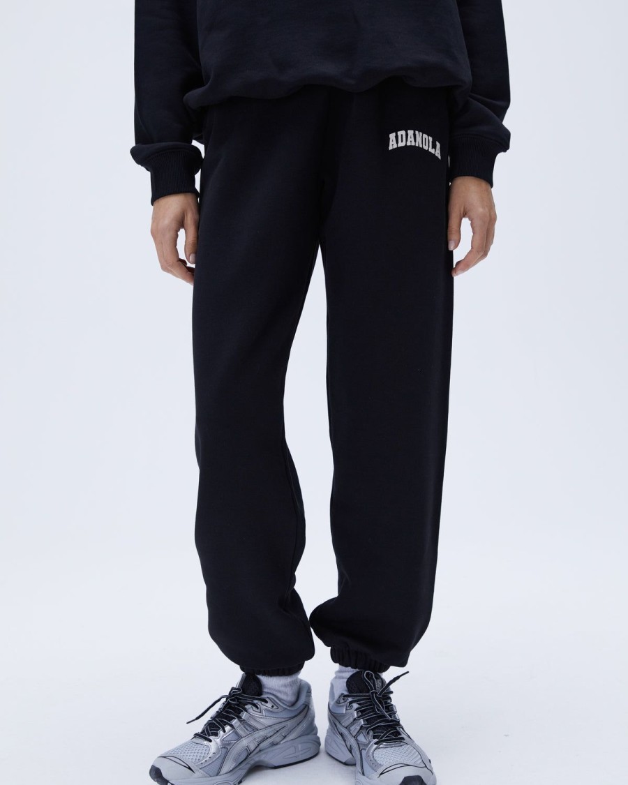 Adanola Varsity Sweatpants - Black