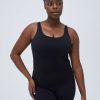 Adanola Ultimate Longline Tank Top - Black