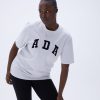 Adanola Ada Short Sleeve Oversized T-Shirt - Grey Melange