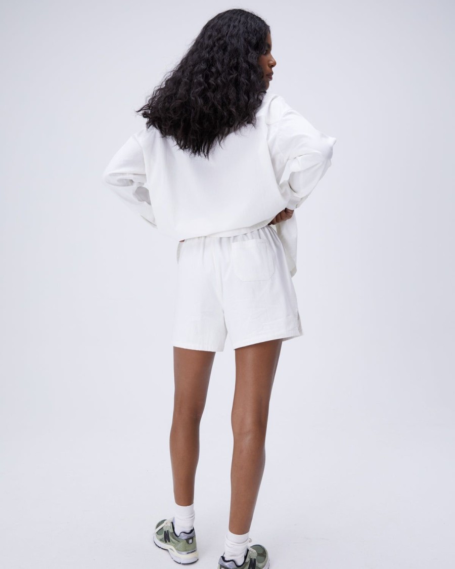 Adanola Cotton Shorts - White