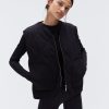 Adanola Quilted Nylon Gilet - Black