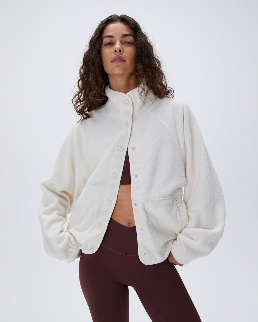 Adanola Polar Fleece - Marshmallow White