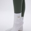 Adanola Chunky Cotton Rib Socks - Off White