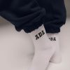 Adanola Ada Socks - White/Black