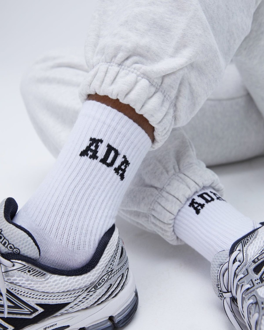 Adanola Ada Socks - White/Black