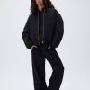 Adanola Oversized Bomber Jacket - Black