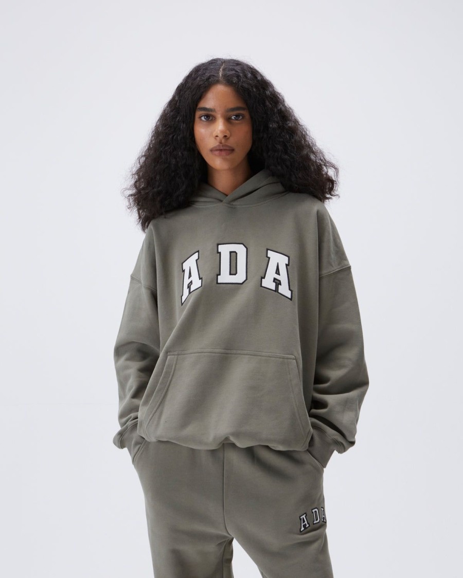 Adanola Ada Oversized Hoodie - Olive Green