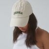 Adanola Varsity Cap - Cream/Green