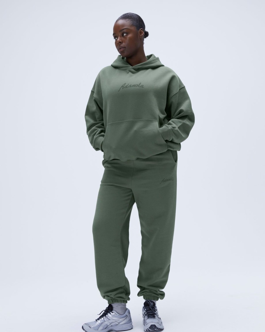 Adanola Freehand Sweatpants - Khaki Green