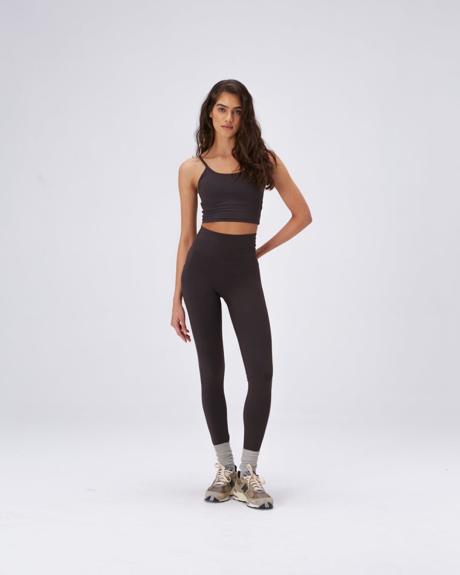 Adanola Ultimate Pocket Leggings - Coffee Bean