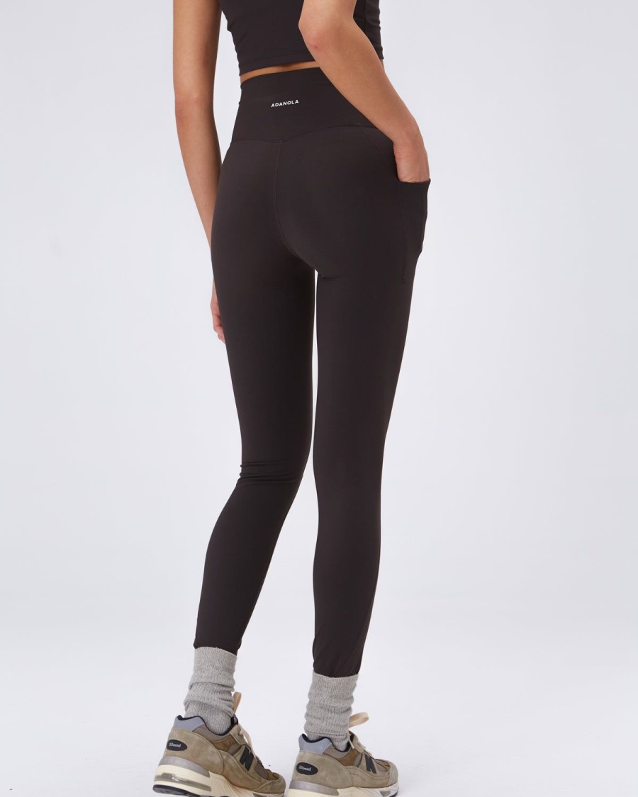 Adanola Ultimate Pocket Leggings - Coffee Bean